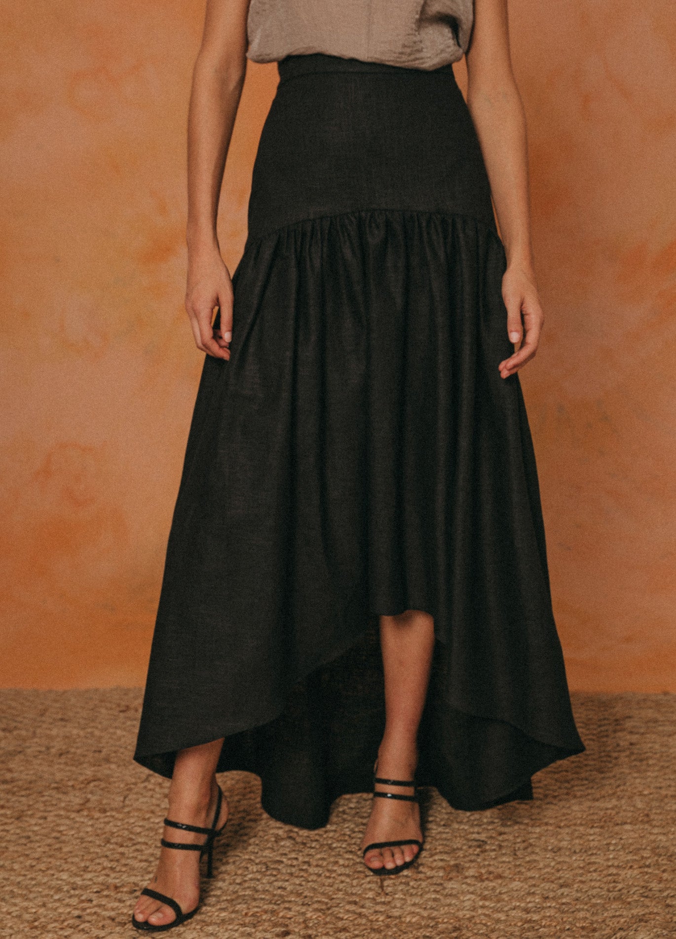 Carrie Linen Skirt