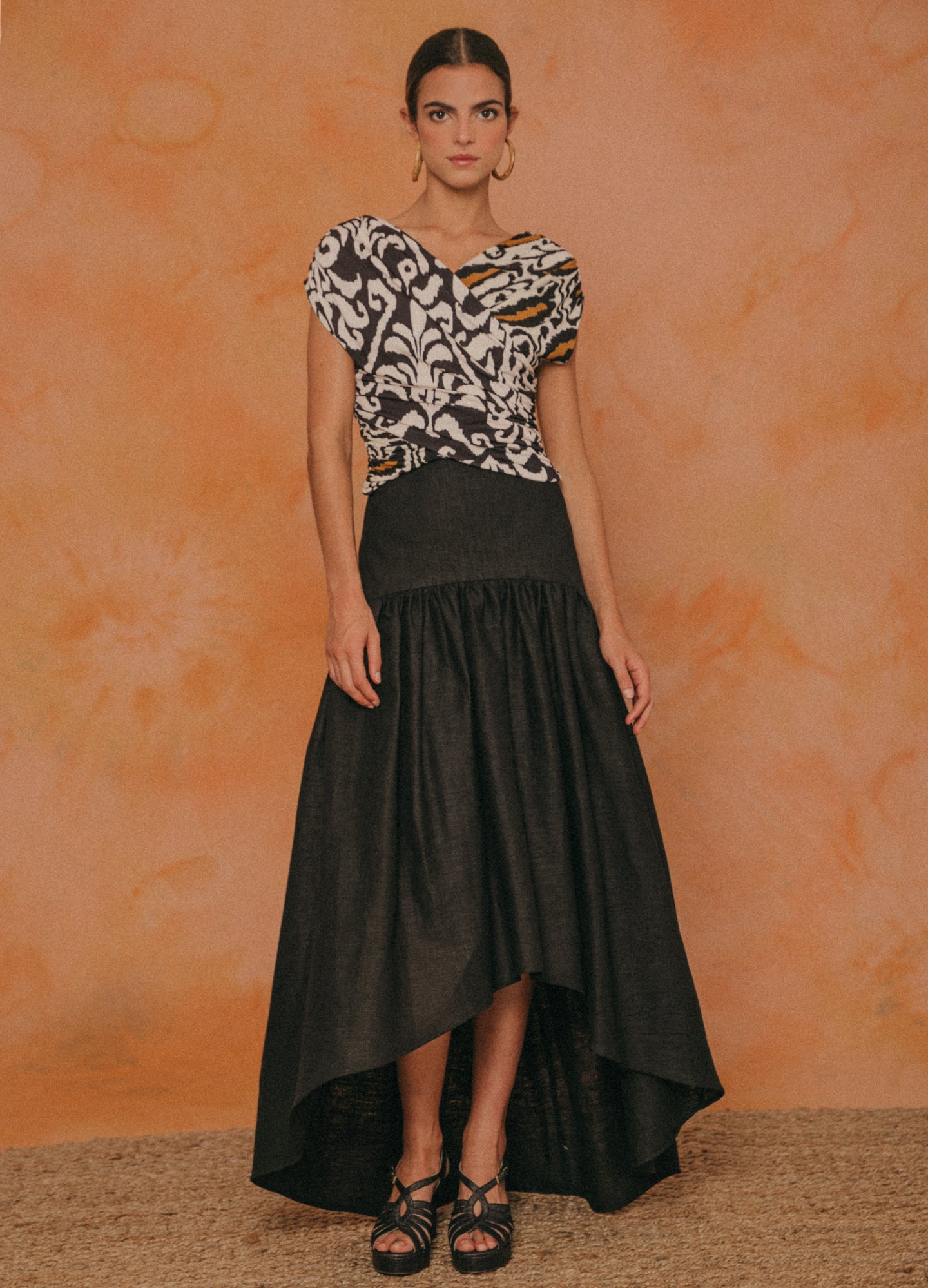 Carrie Linen Skirt