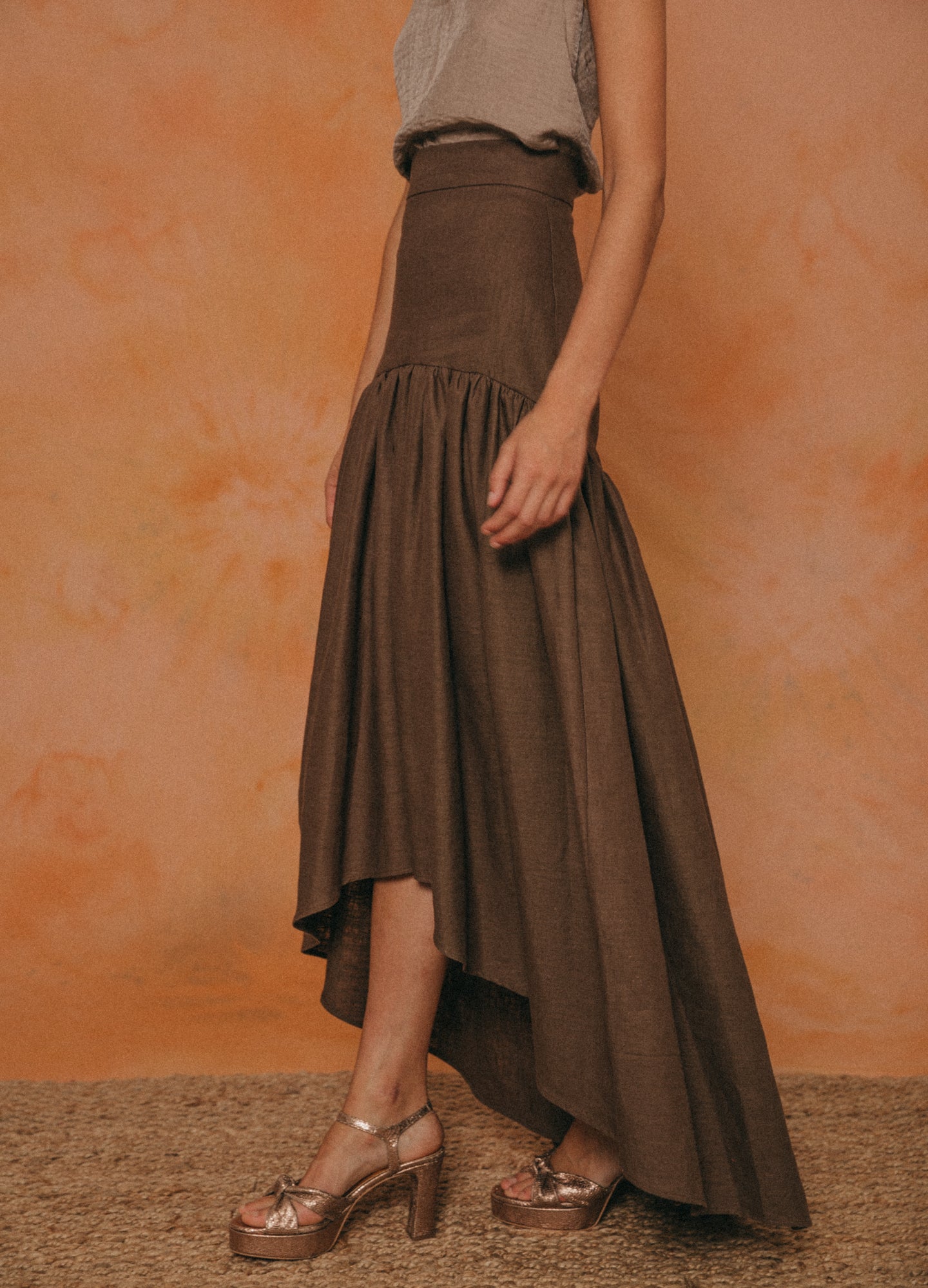 Carrie Linen Skirt