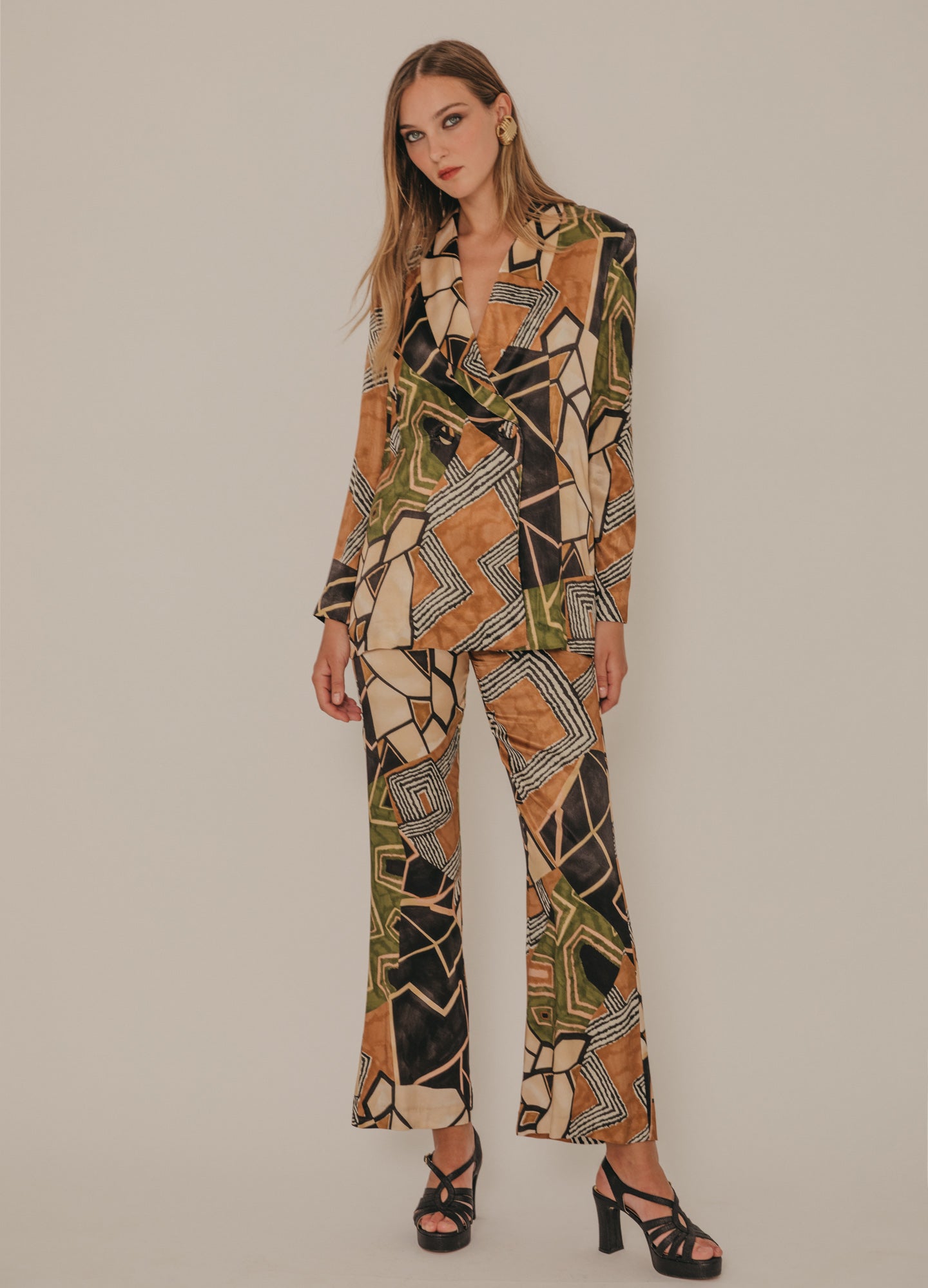 Veste Liu ethnic print