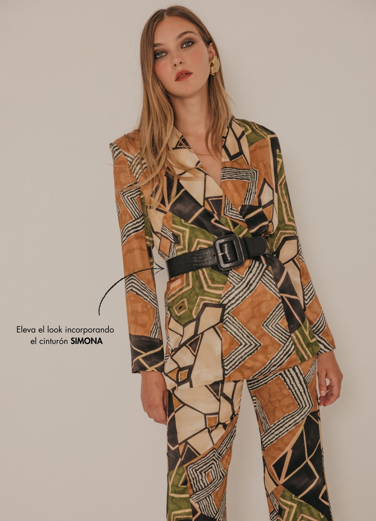 Liu Jacket ethnic print