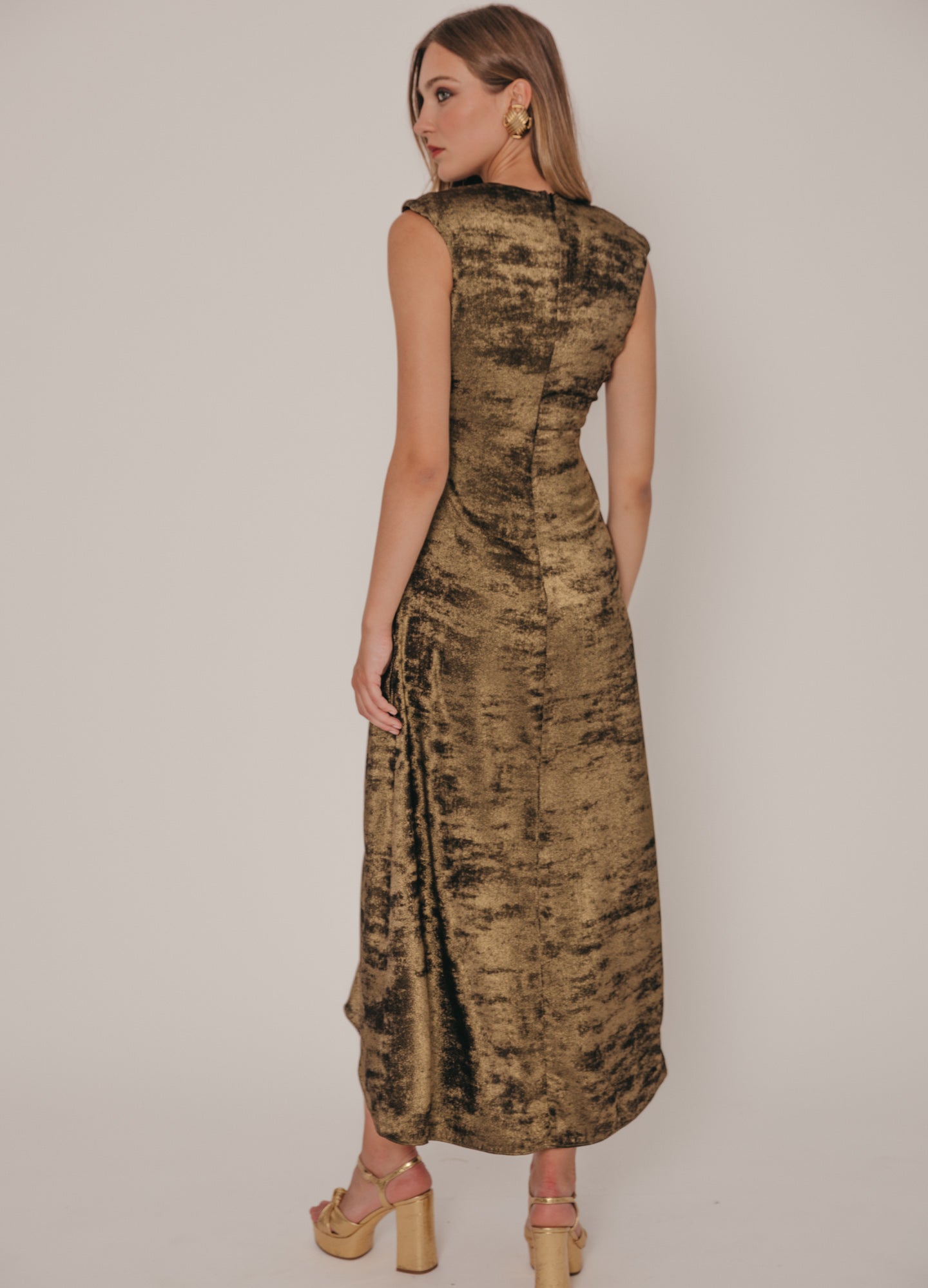 Metallic Lorewa Dress