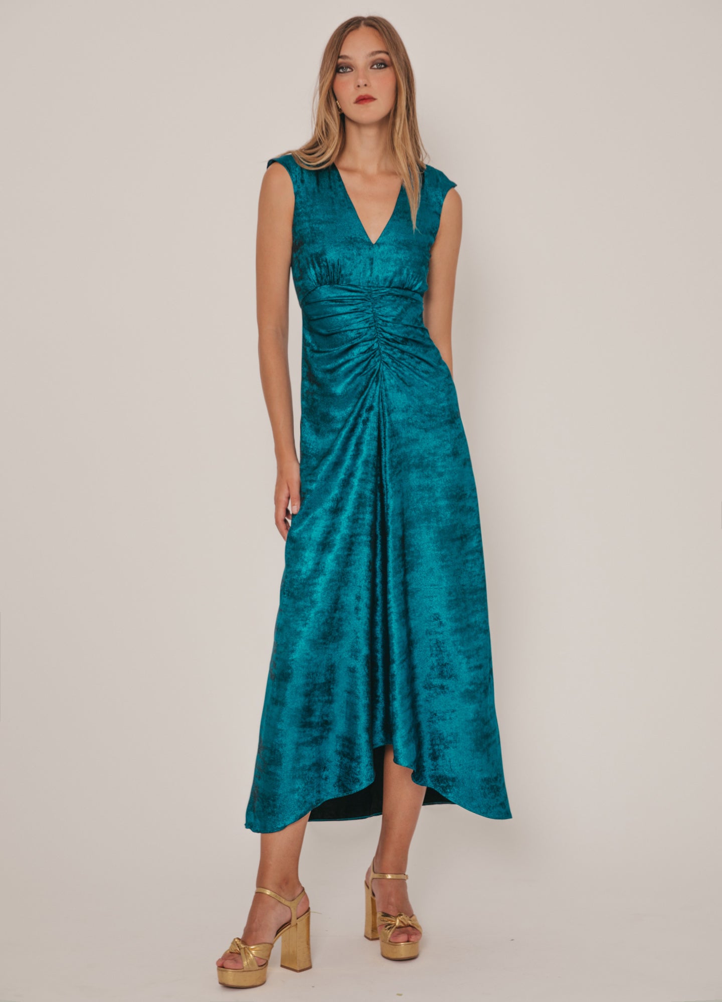 Metallic Lorewa Dress