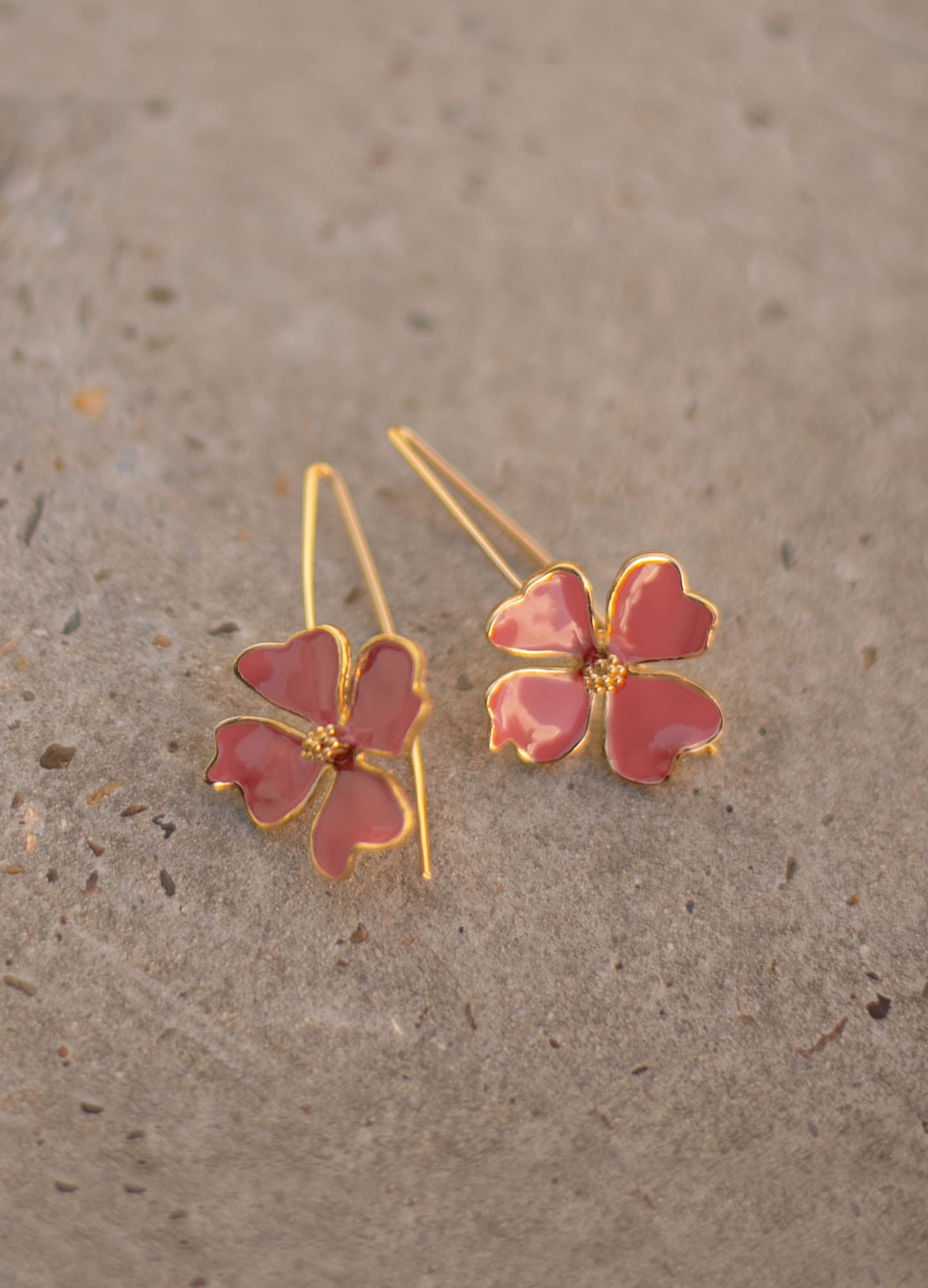 Boucles d'oreilles Aster