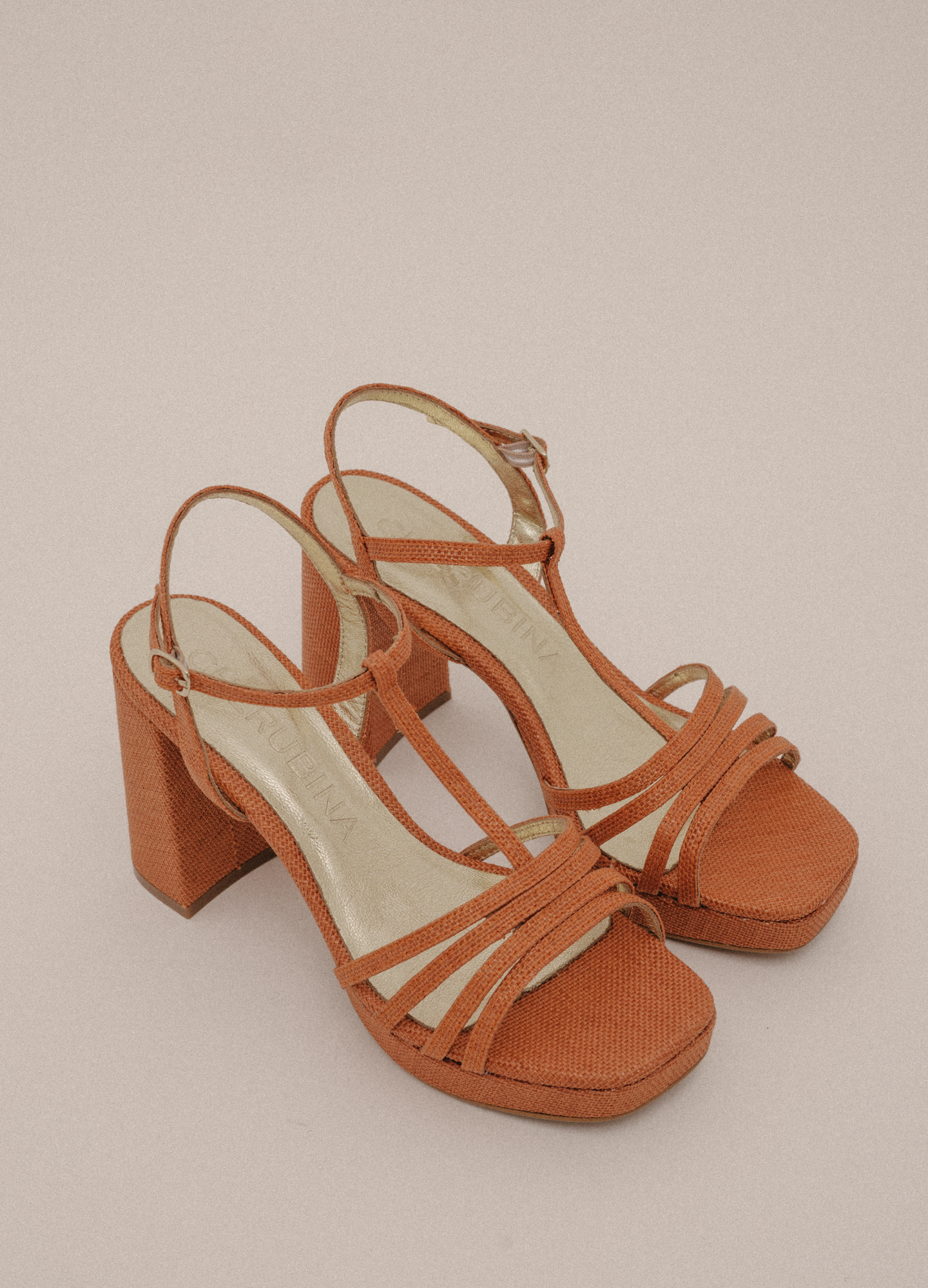 Orlando raffia sandal