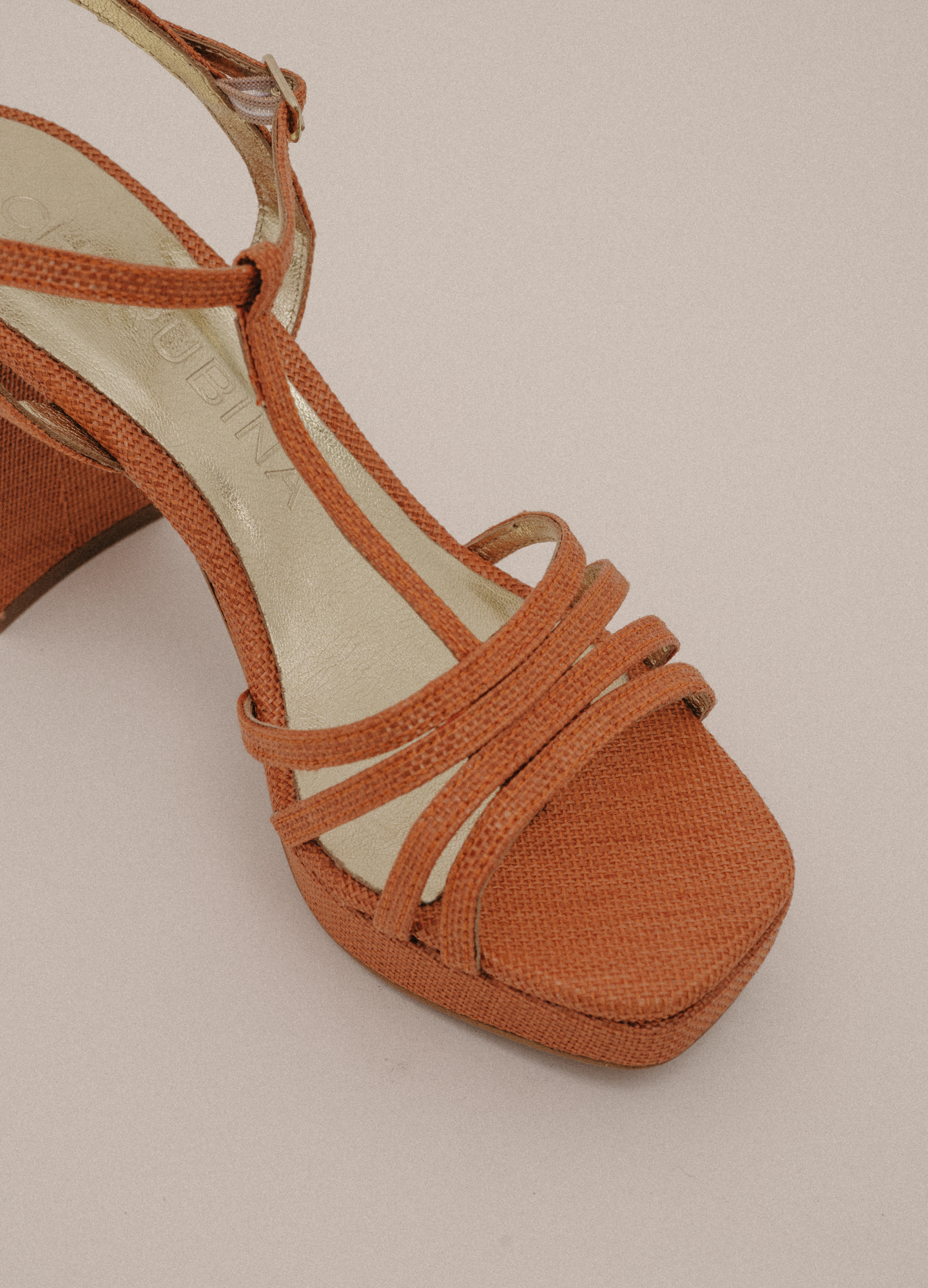 Orlando raffia sandal