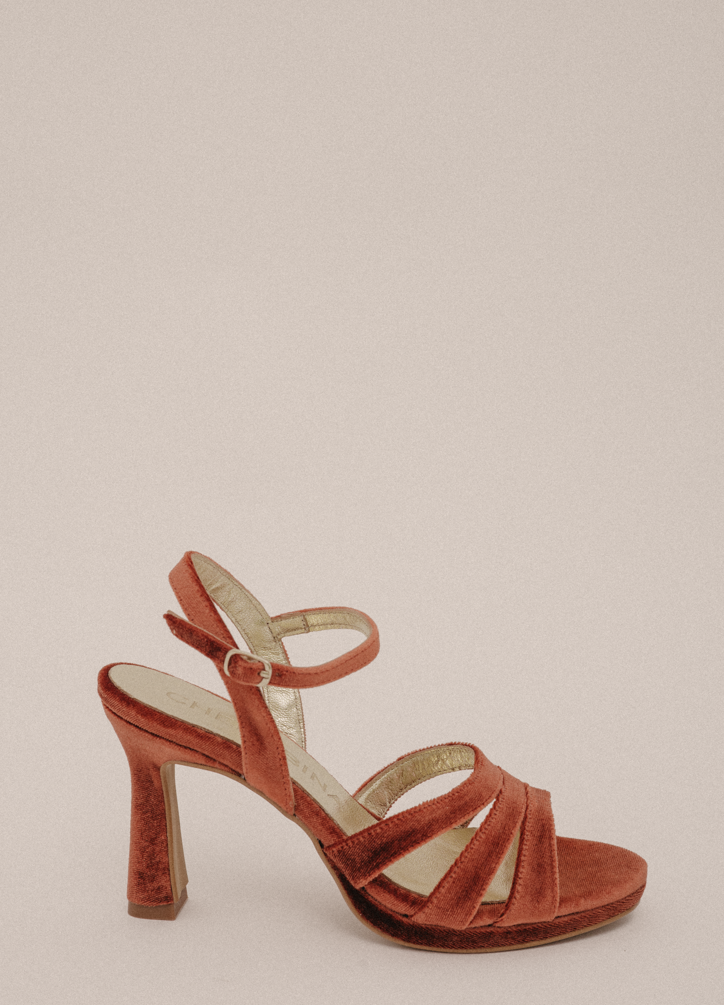 Baltimore velvet sandal