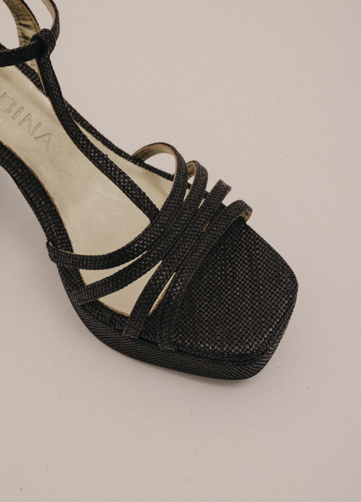 Orlando raffia sandal