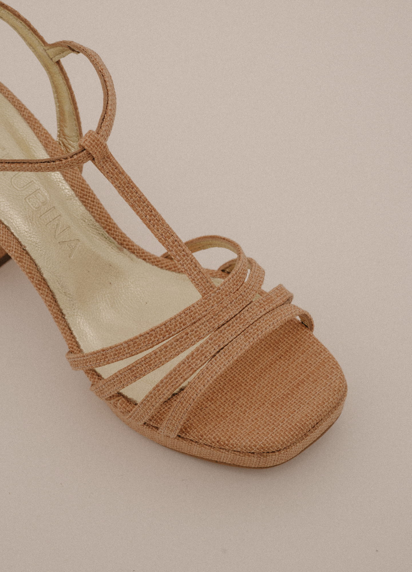 Orlando raffia sandal