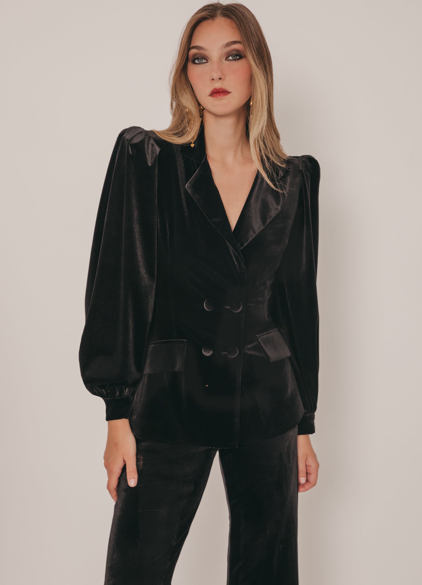 Queline Velvet Jacket