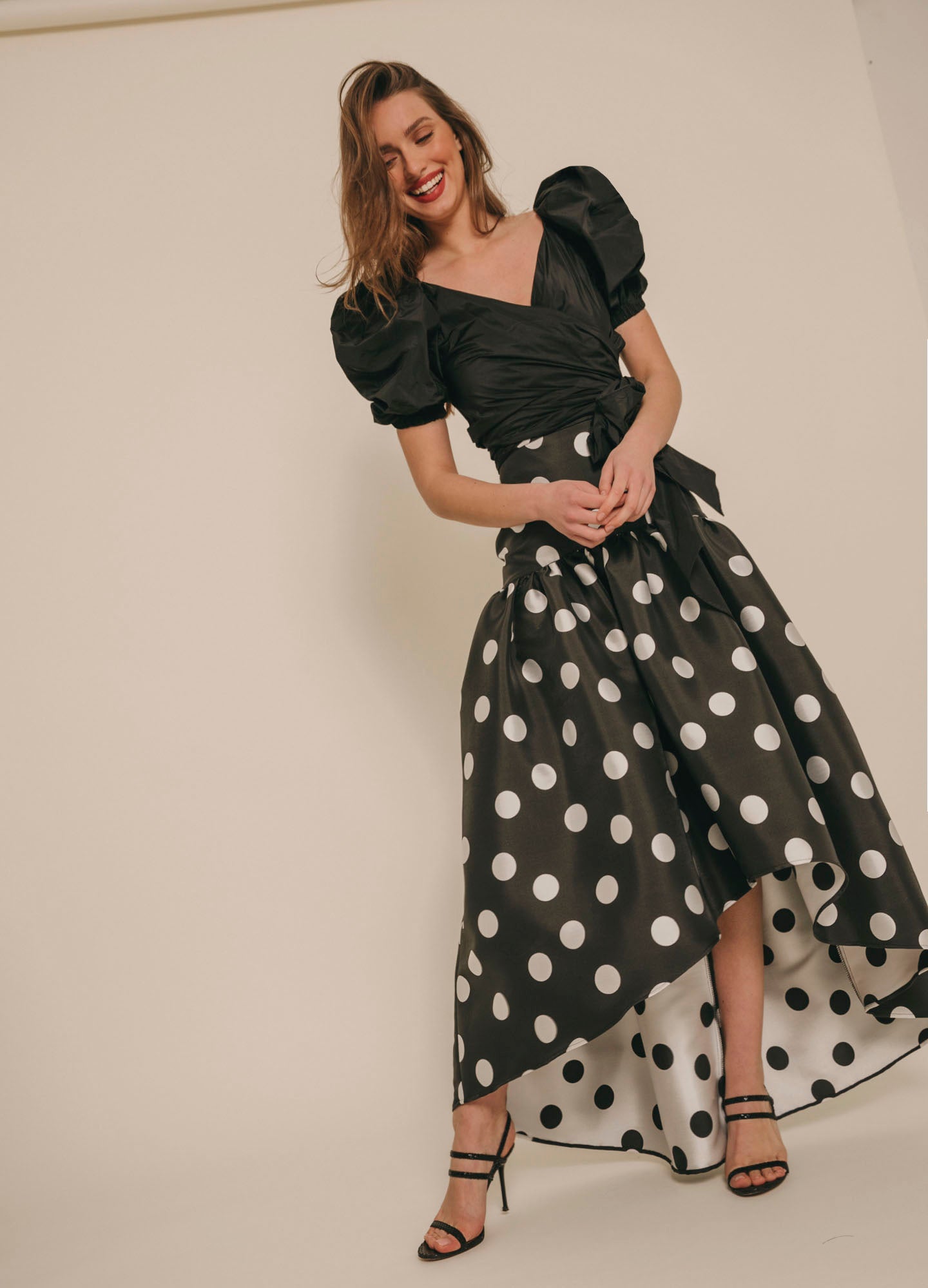 Carrie Polka Dot Skirt