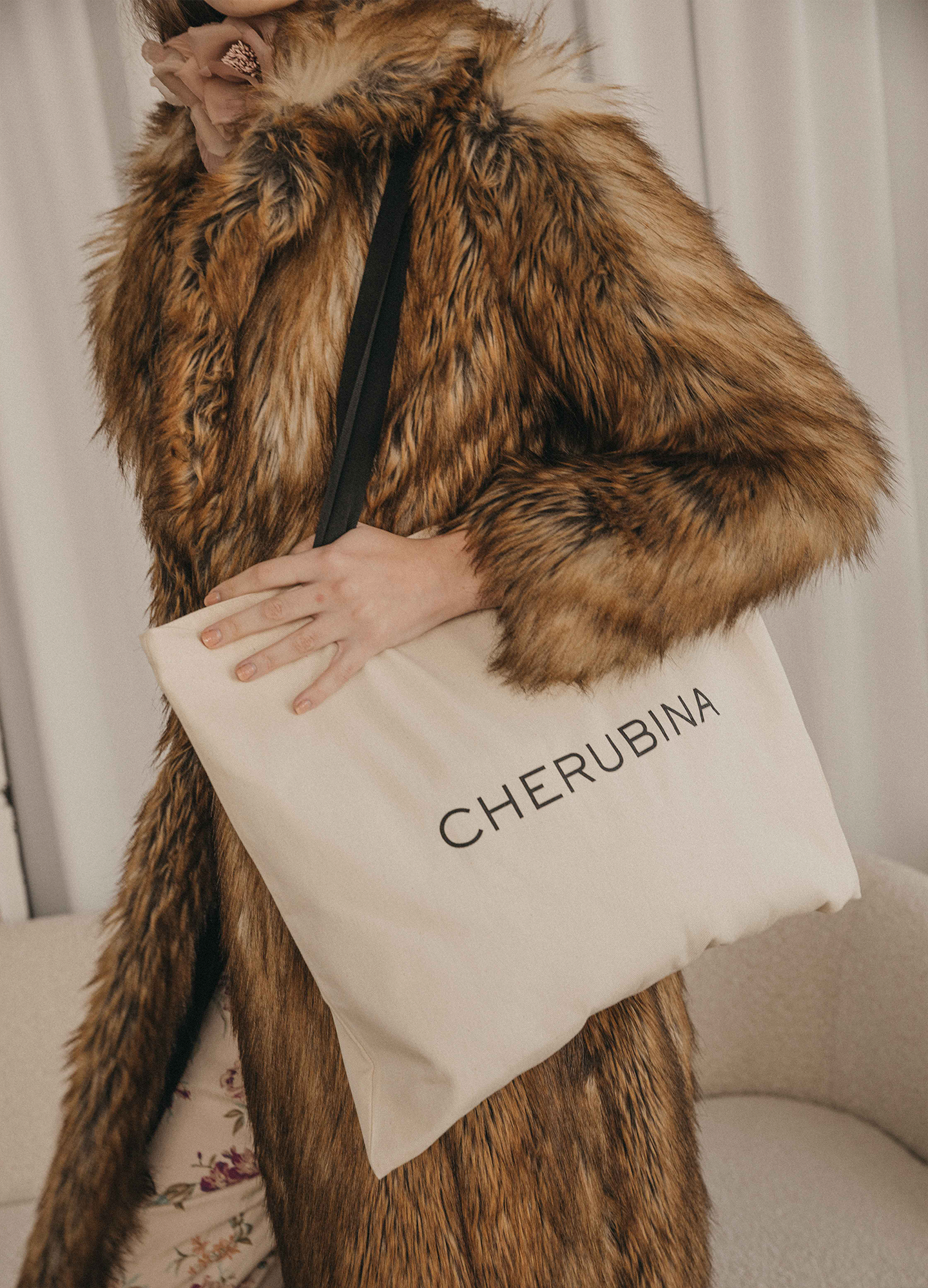 Tote bag Cherubina